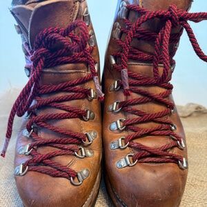 Leather DEXTER Hiking Mountaineering Boots Mens 8.5 - Excellent VTG Condition